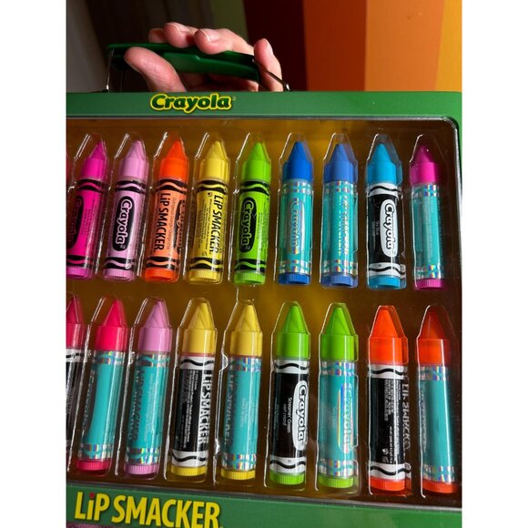 Vintage Y2K style lip smackers collectable crayola crayons tin best flavour - Picture 3 of 5